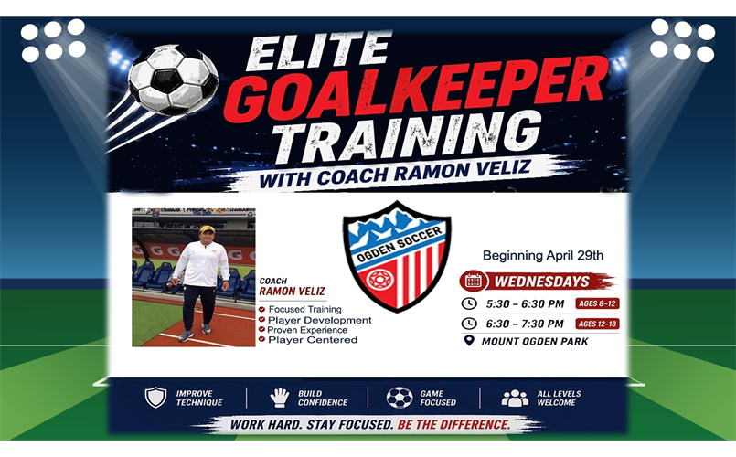 Ogden Soccer Goalie Training!!